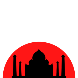 Indian Taj Restaurant logo.